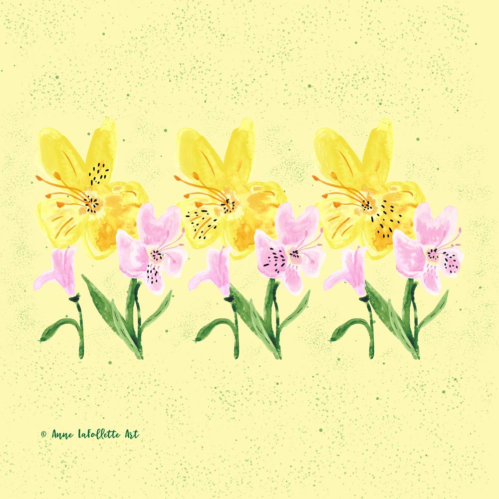Expressive Florals: Watercolor Challenge - image 14 - student project