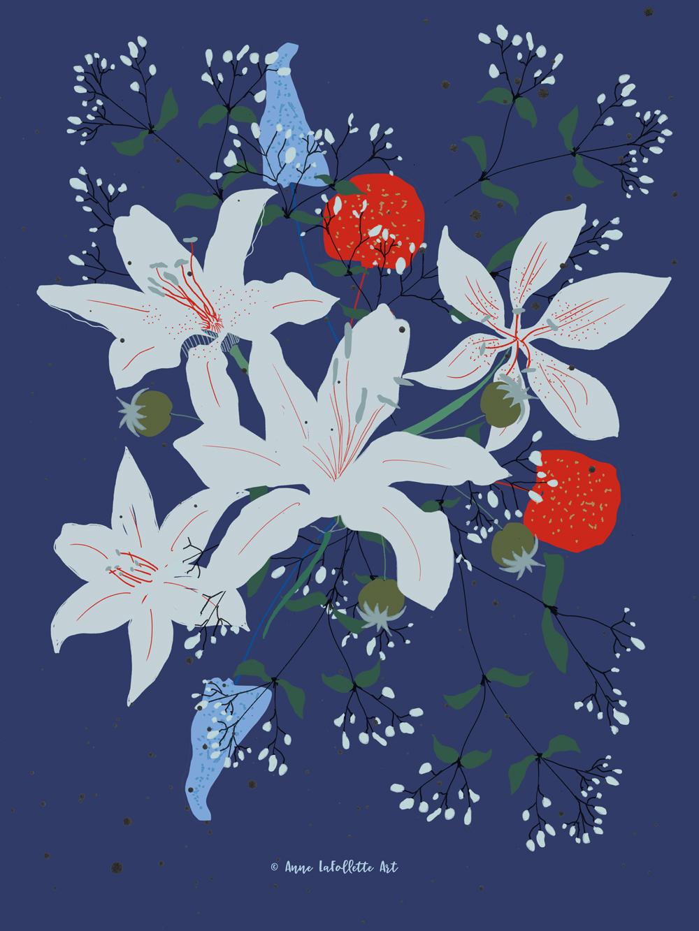 Expressive Florals: Watercolor Challenge - image 7 - student project