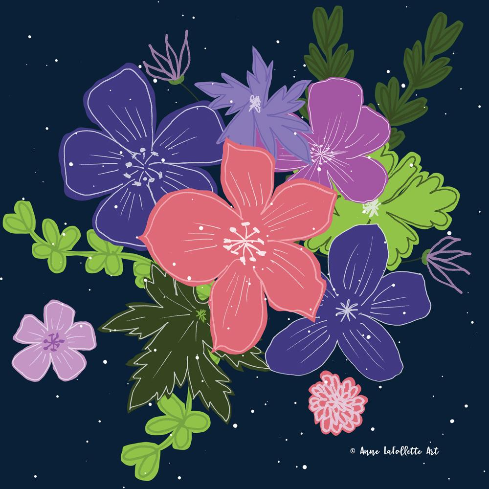 Expressive Florals: Watercolor Challenge - image 9 - student project