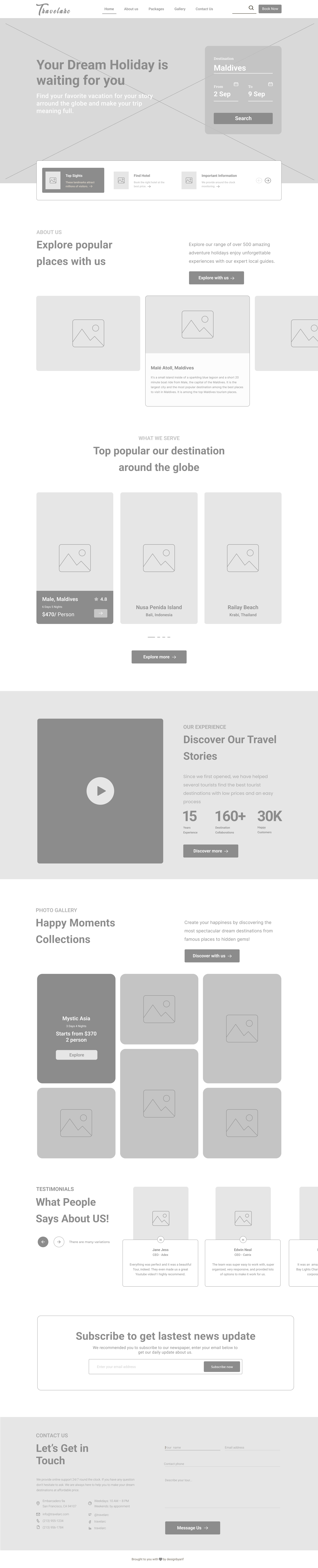 Travelarc - image 1 - student project
