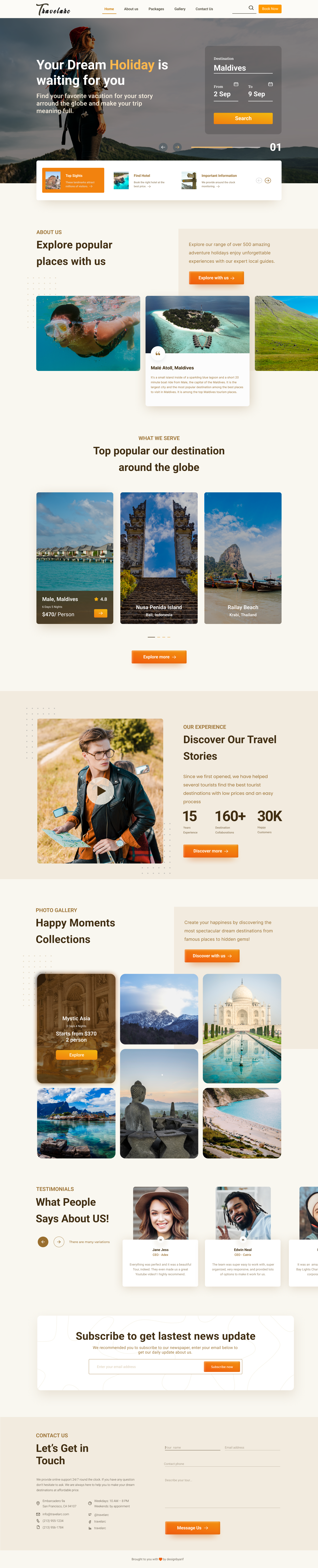 Travelarc - image 2 - student project