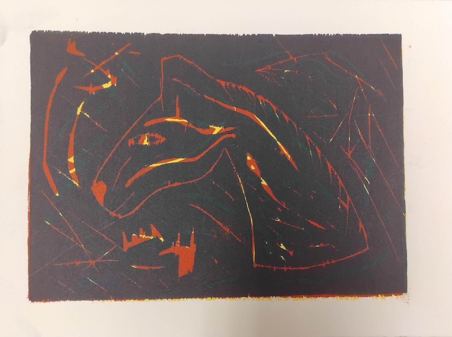 Horse's head - image 1 - student project
