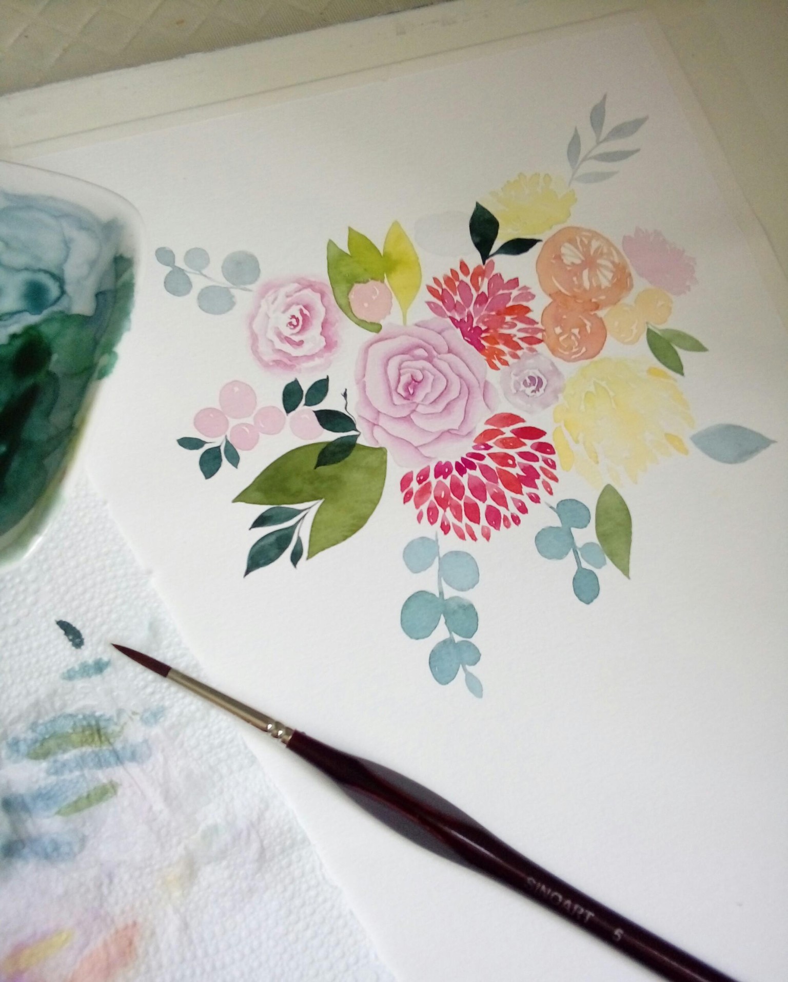 Wedding Bouquet - image 3 - student project