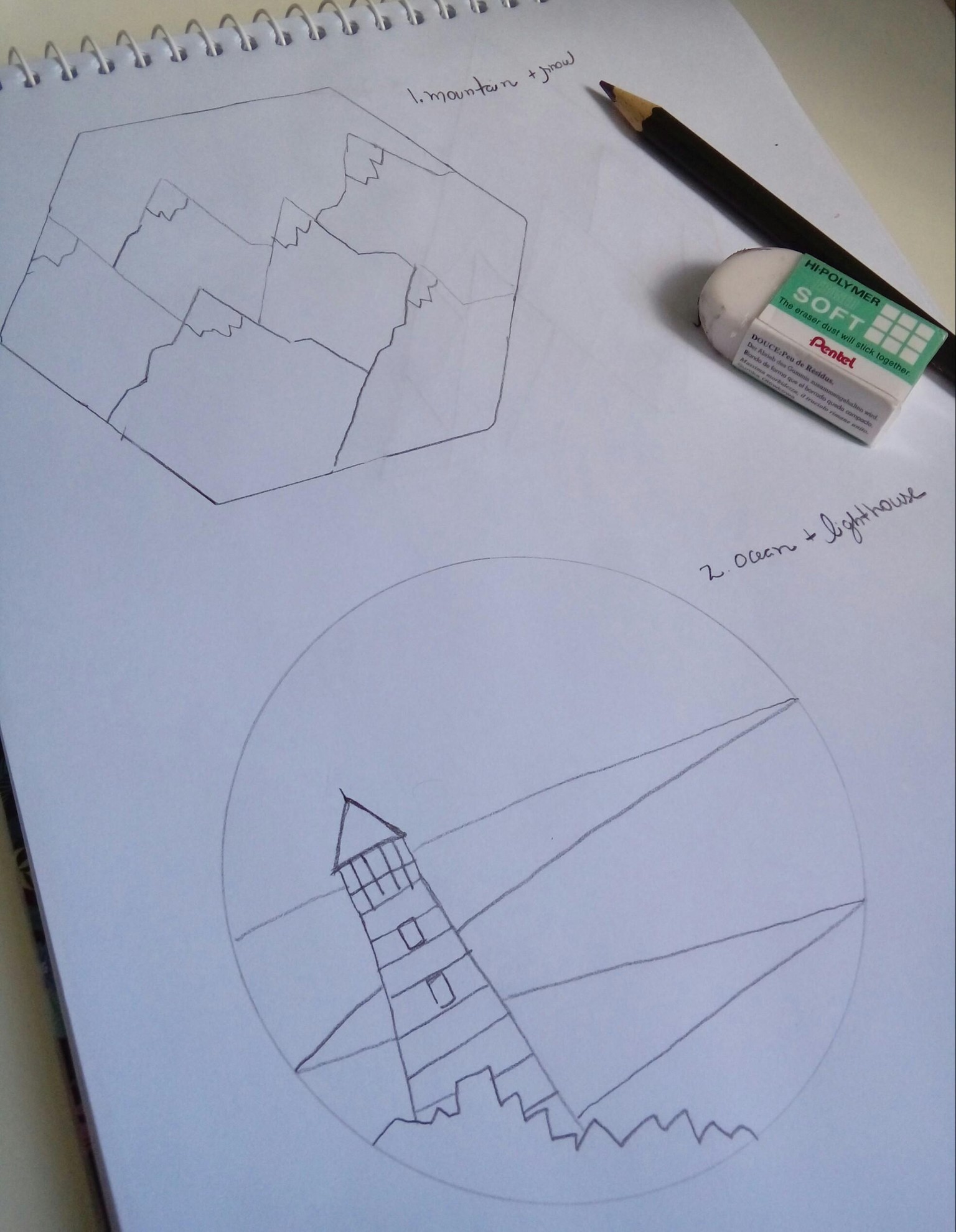 Geometric Landscapes - image 1 - student project