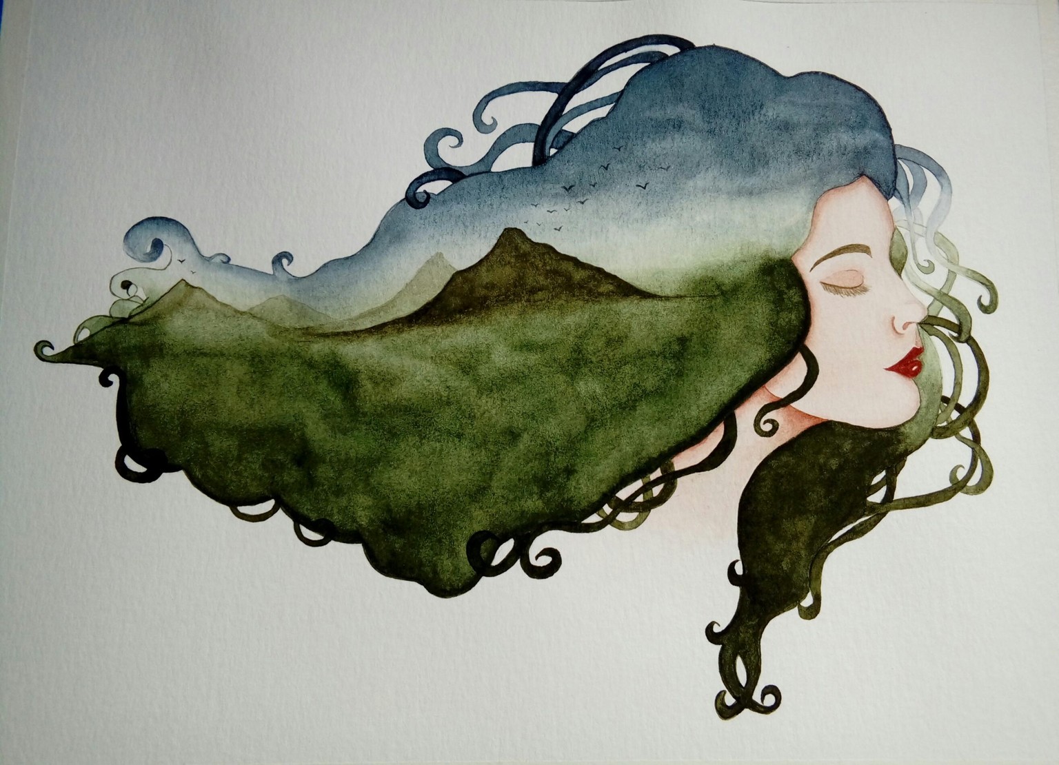 Whimsical Portrait | Nature - image 5 - student project