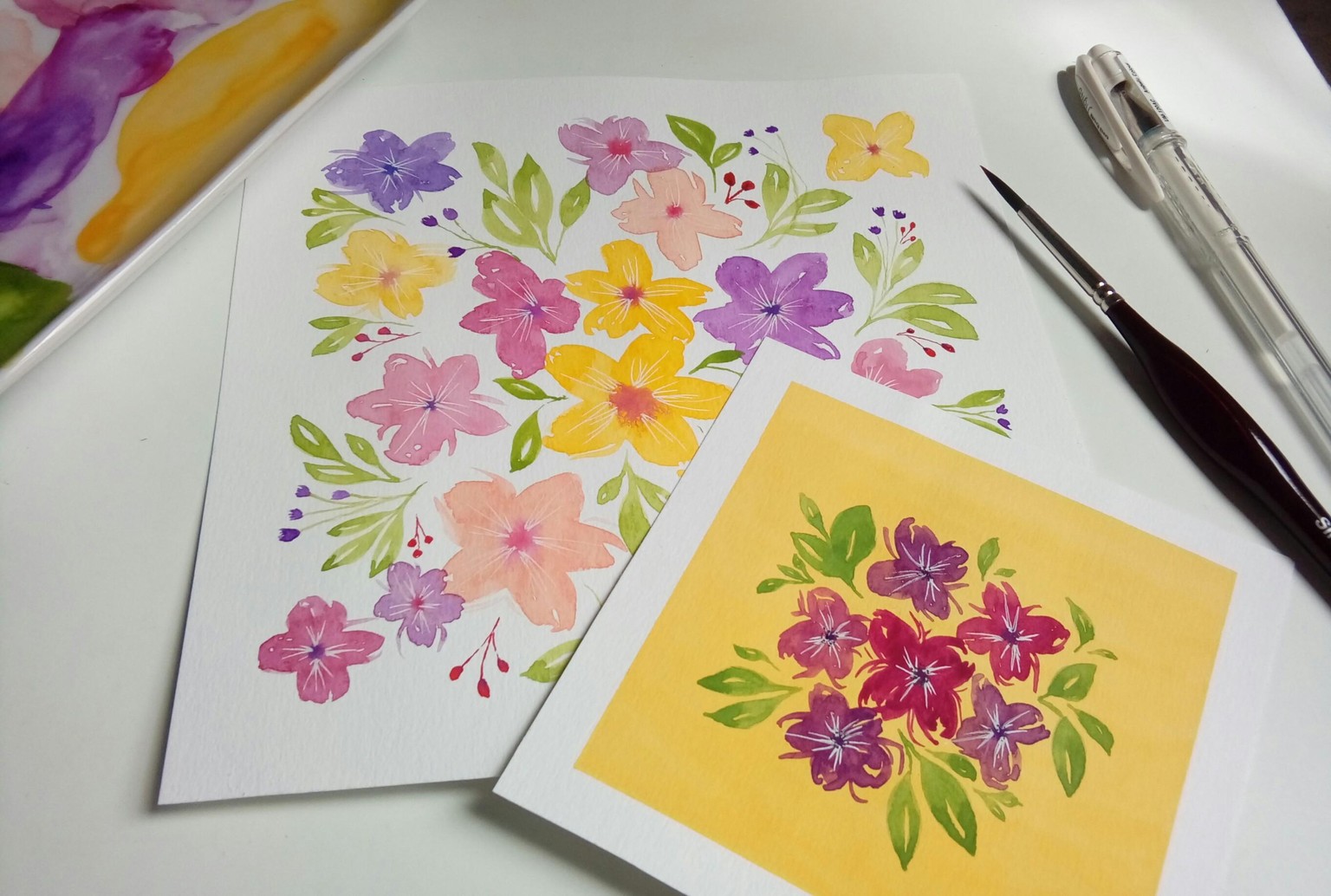 Loose Florals - image 3 - student project
