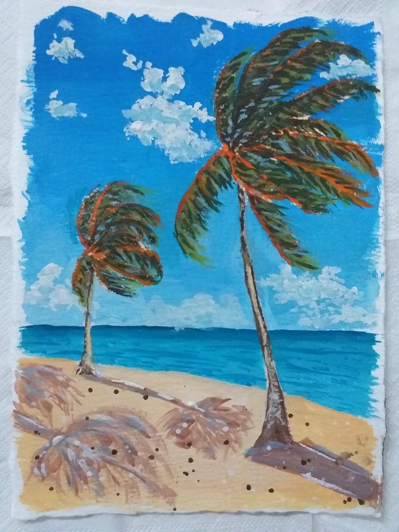 Palm trees - image 1 - student project