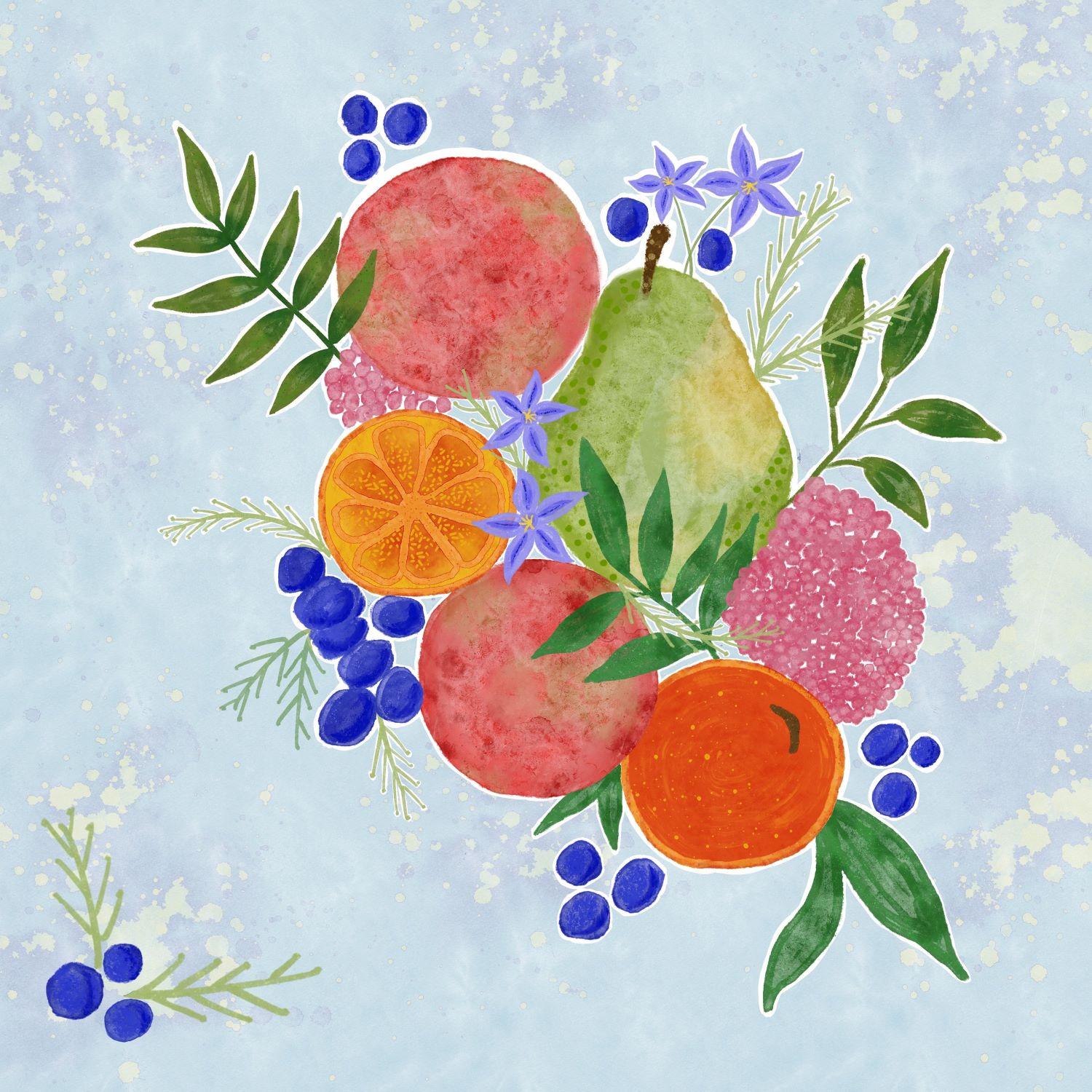 Colorful Fruits - image 1 - student project