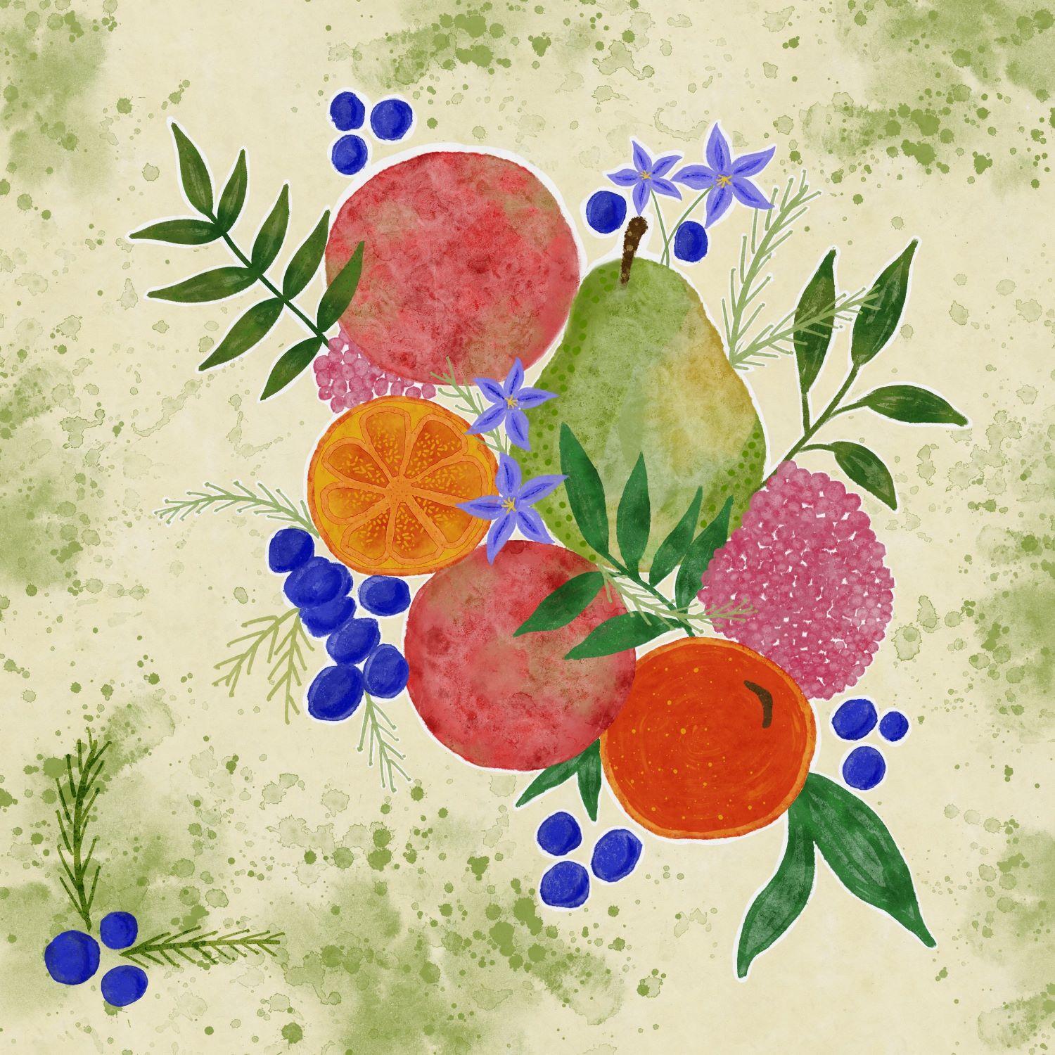Colorful Fruits - image 2 - student project