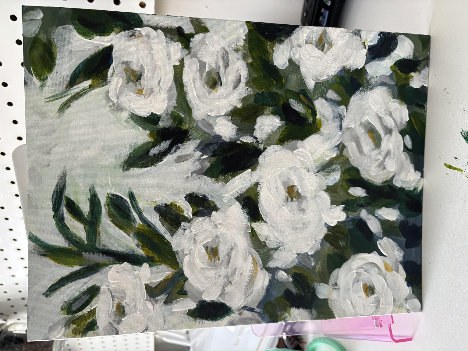 Field of white flowers - image 1 - student project
