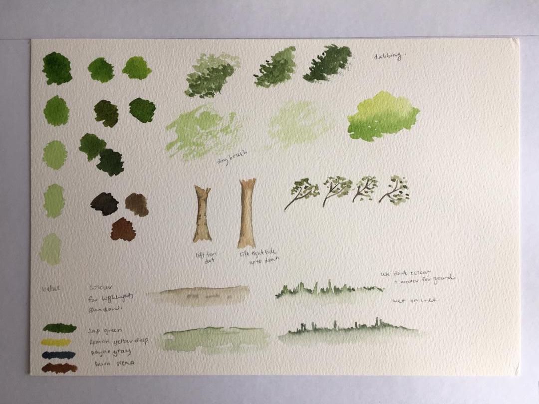 Painting Trees - image 2 - student project