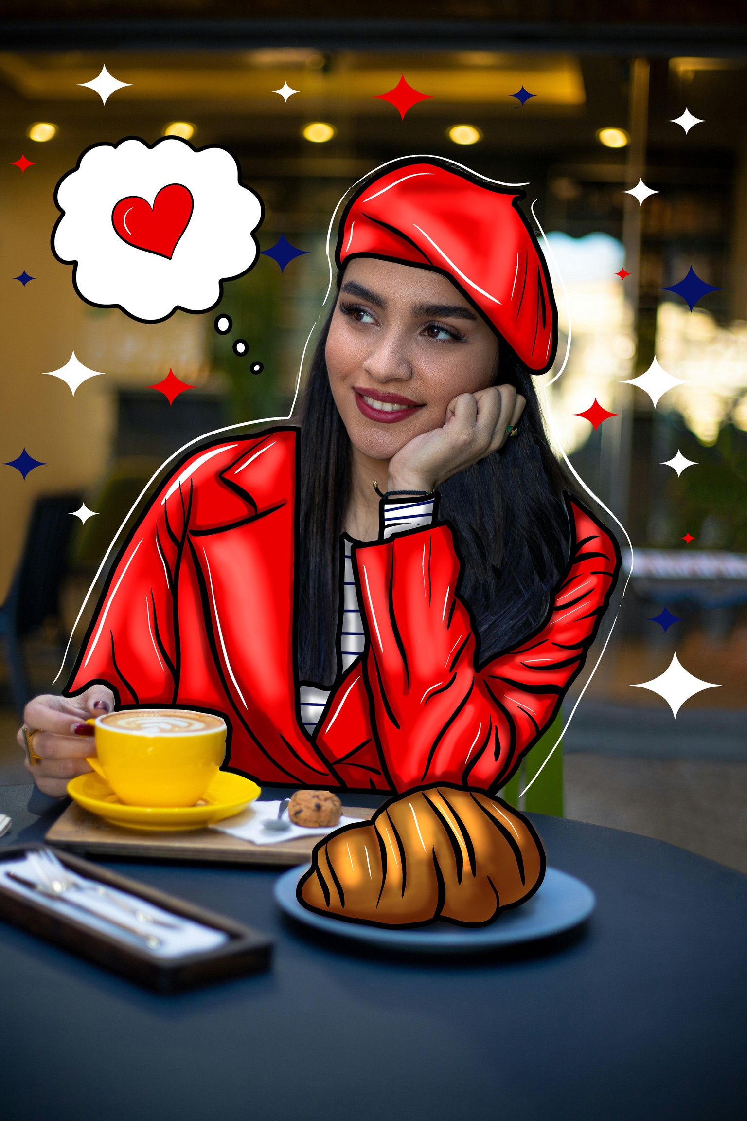 Pop Art Fashion Illustrations - image 1 - student project