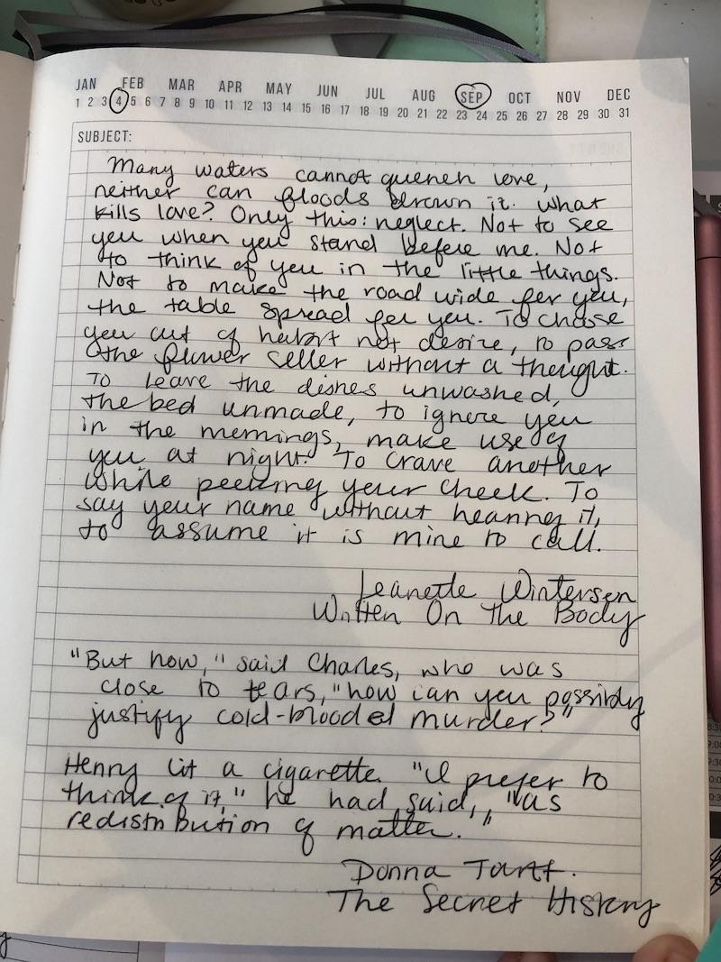 My Commonplace Book - image 1 - student project