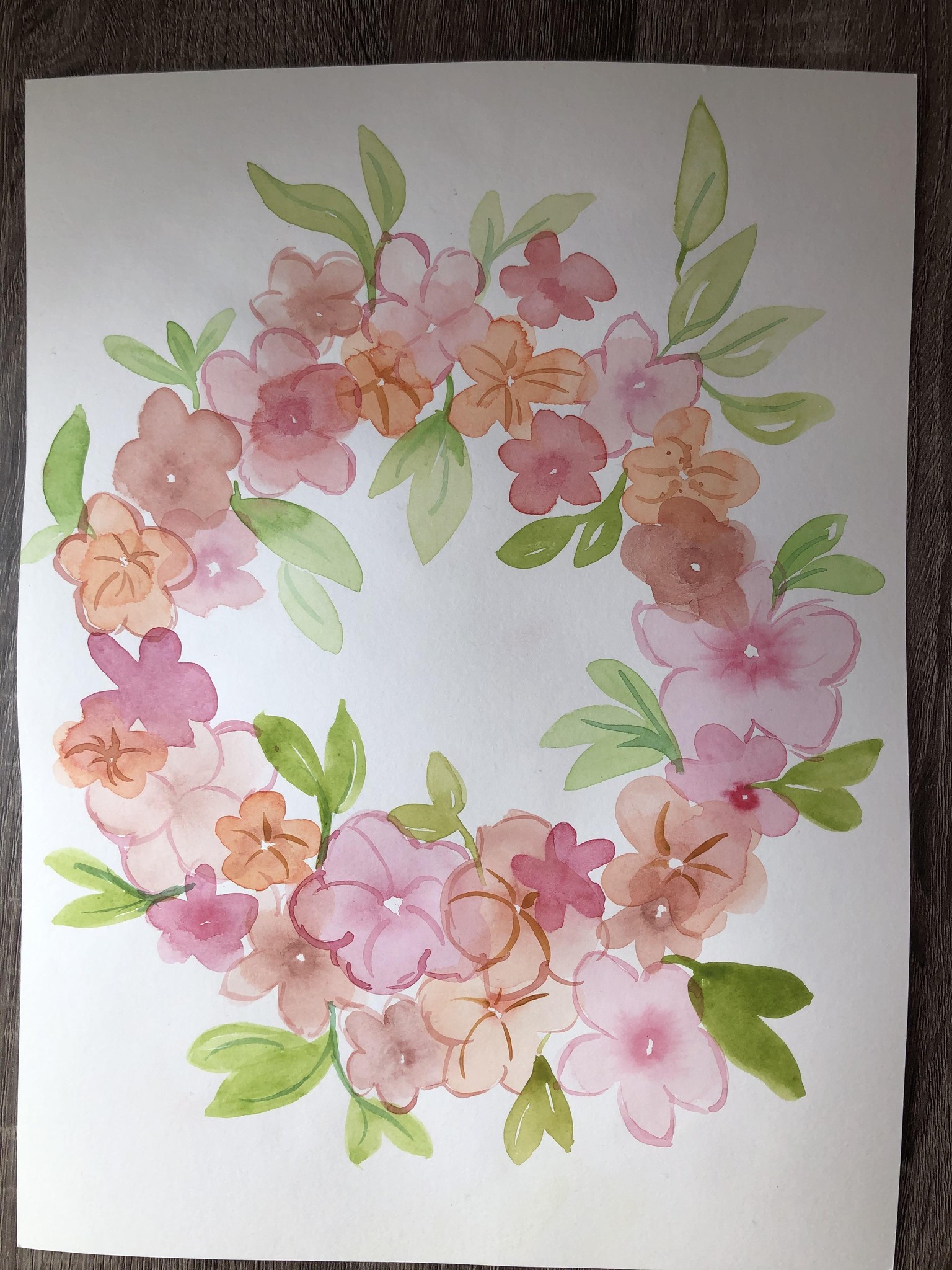 flower wreath - image 1 - student project
