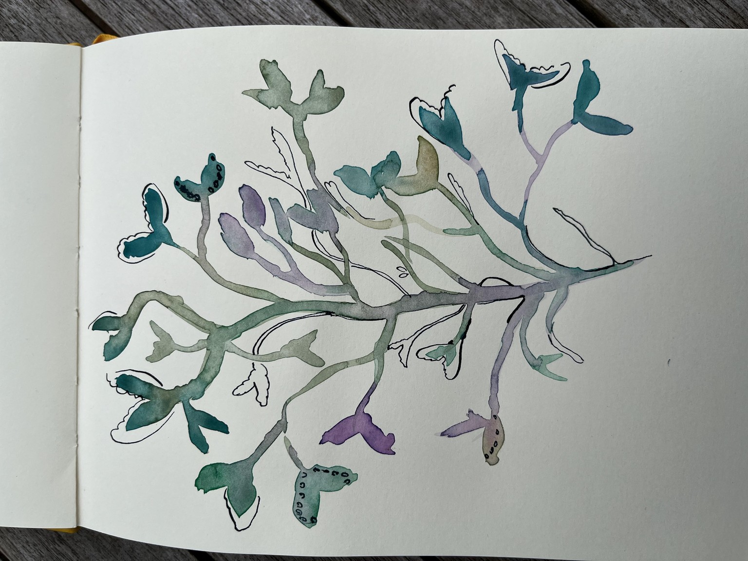 Some wild flowers using this style - image 1 - student project