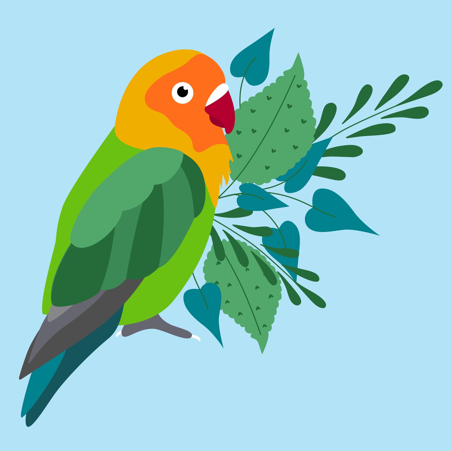 Little Lovebird - image 1 - student project