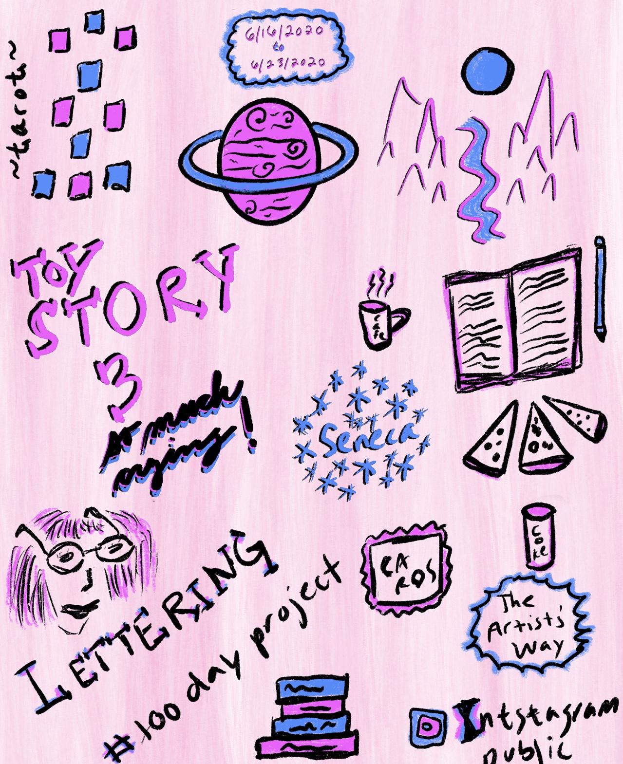 My First Illustrated Journal Page! - image 1 - student project