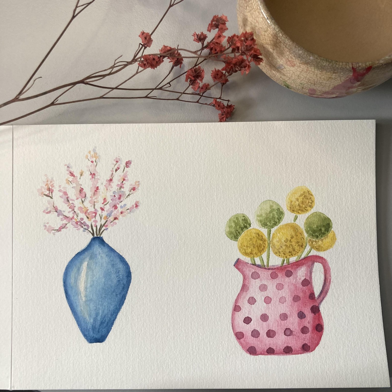 8 Unique flowers and pots project - image 1 - student project