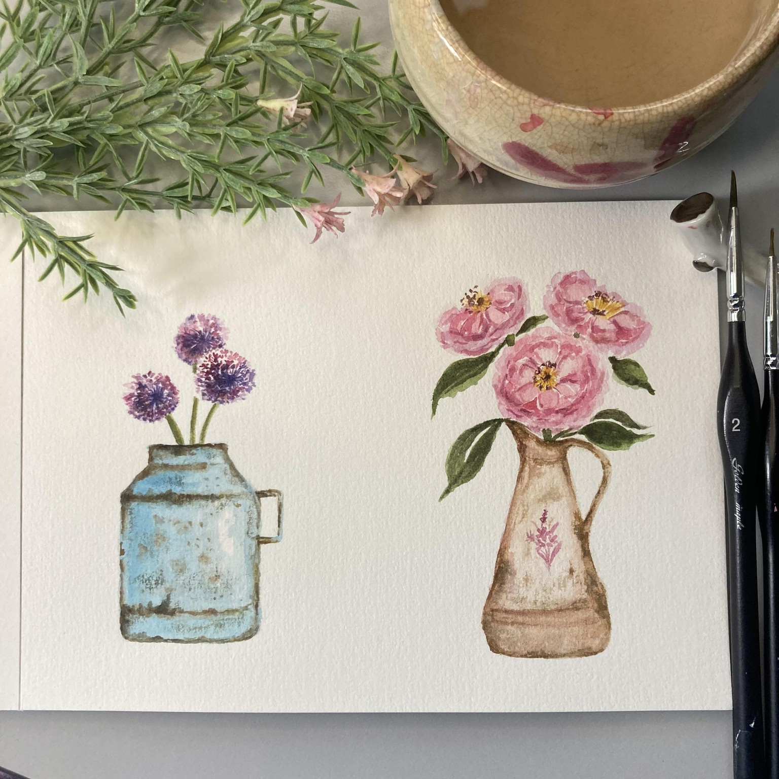 8 Unique flowers and pots project - image 3 - student project