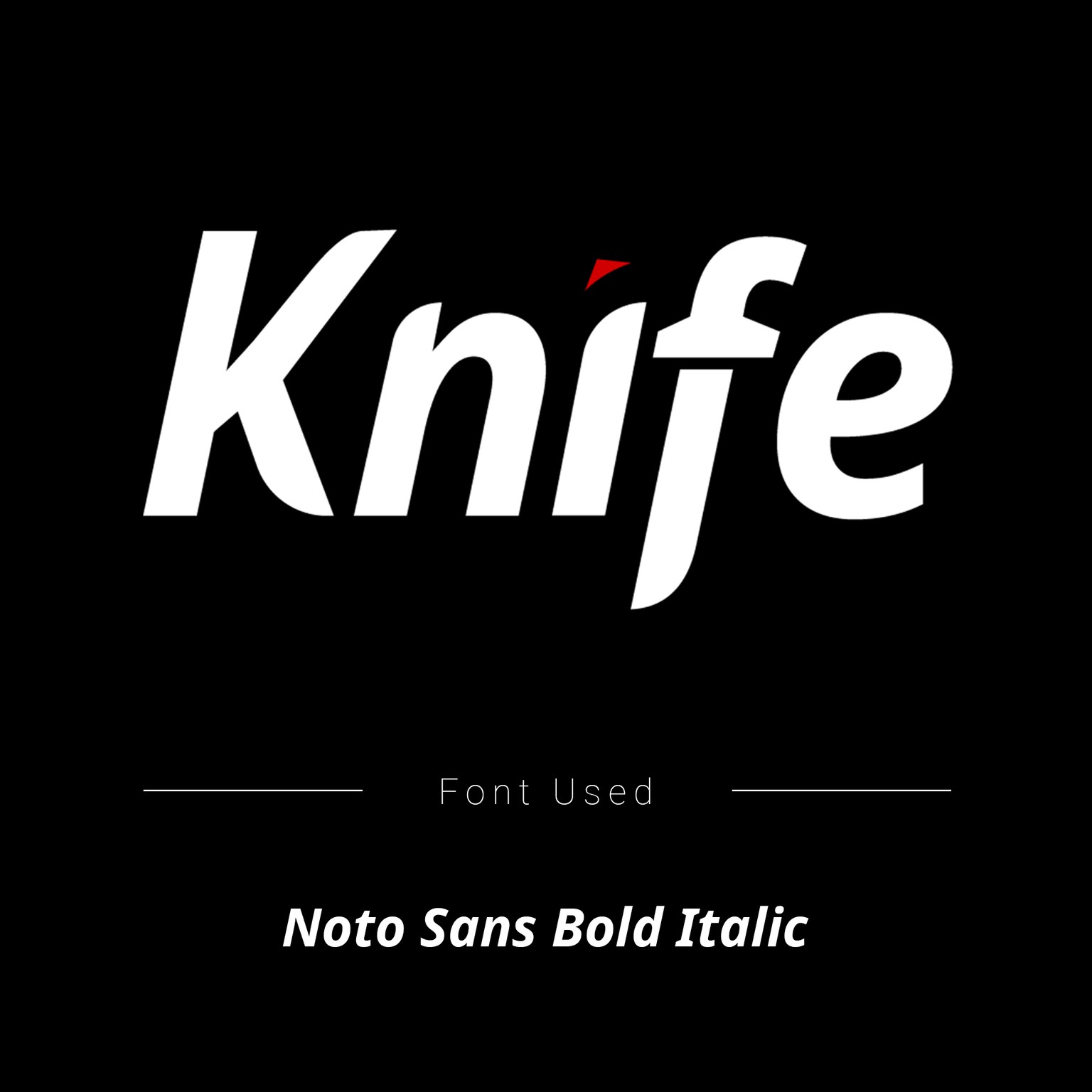 Knife - image 1 - student project