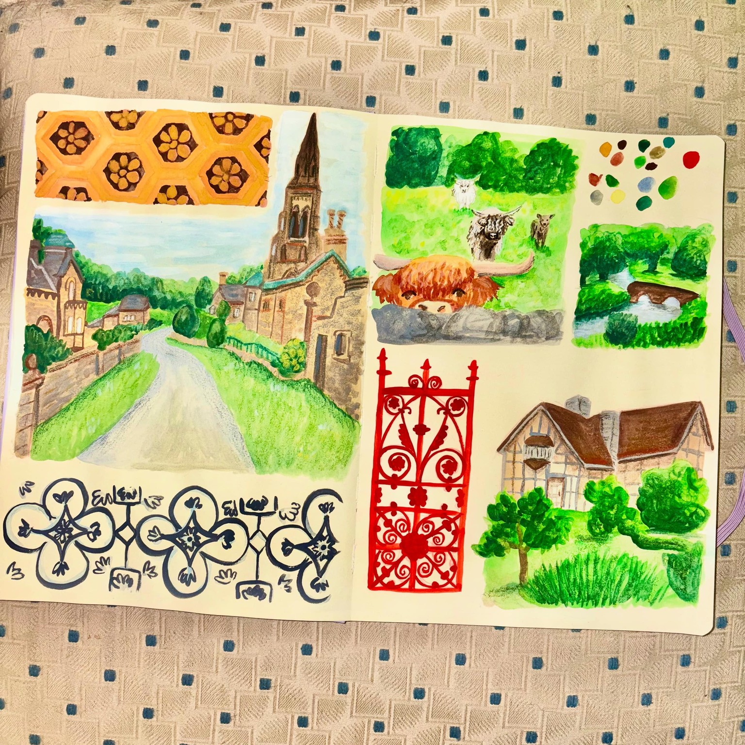 Pretty Spreads - England References - image 1 - student project
