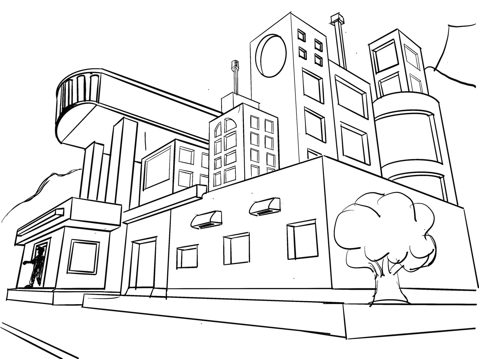 Perspective 101: Complete Perspective Drawing - image 1 - student project