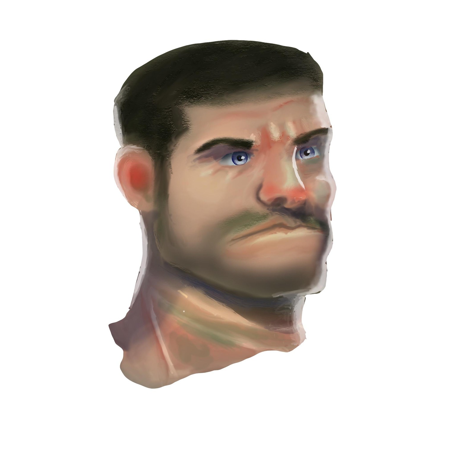 Painting Faces with Power of Photoshop - image 1 - student project
