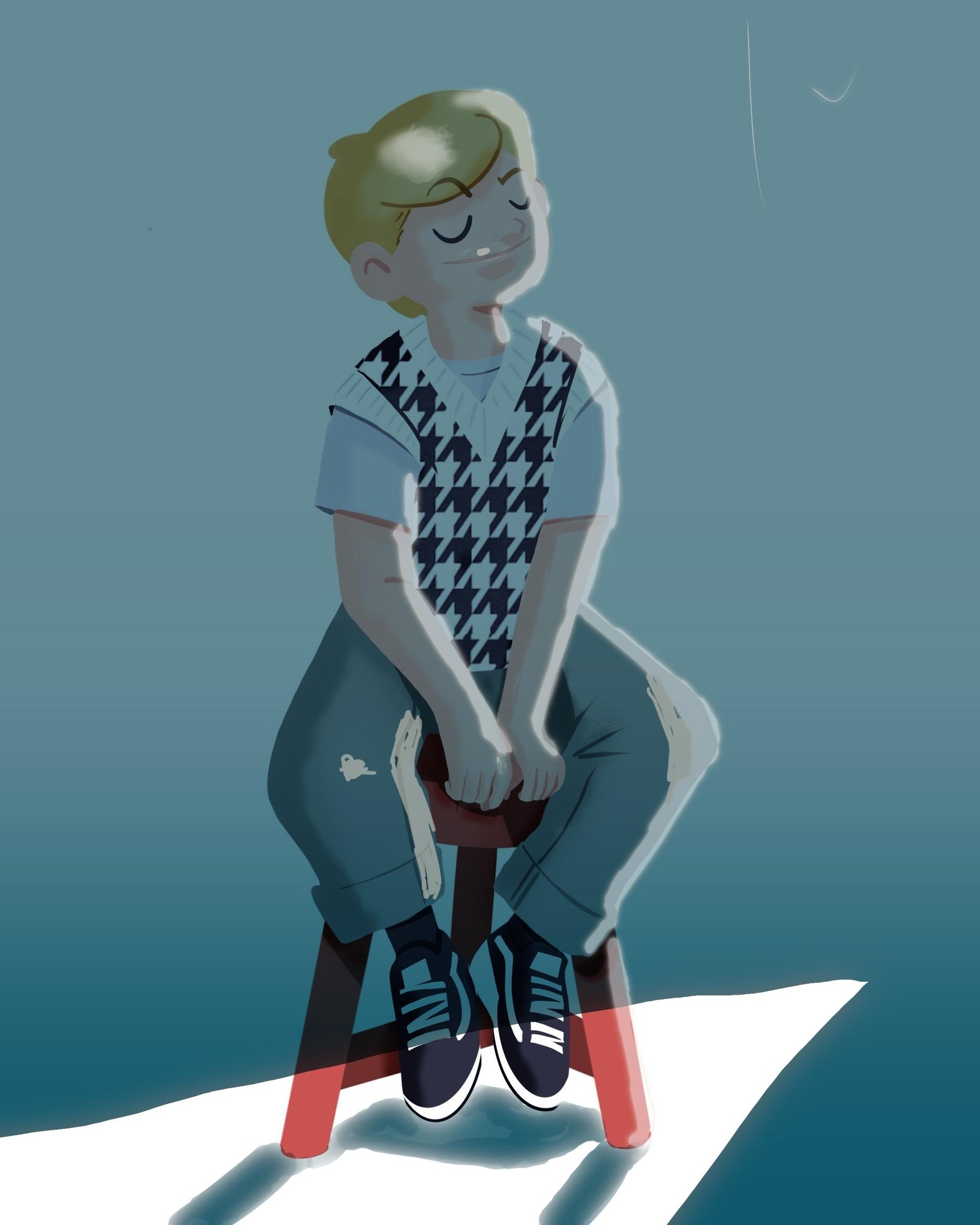 Mastering Dramatic light with procreate …give an anime glow to your art - image 2 - student project
