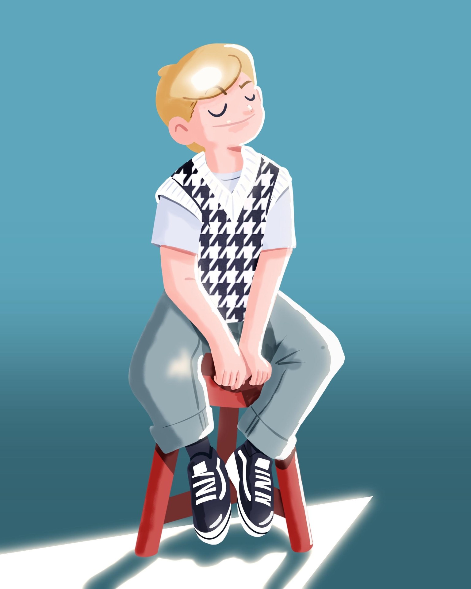 Mastering Dramatic light with procreate …give an anime glow to your art - image 1 - student project