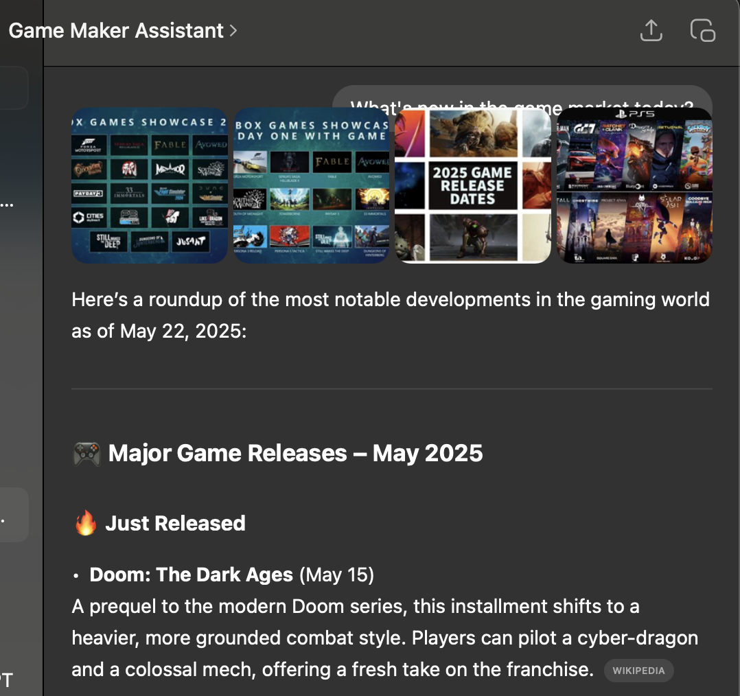 Game Maker Assistant - image 1 - student project