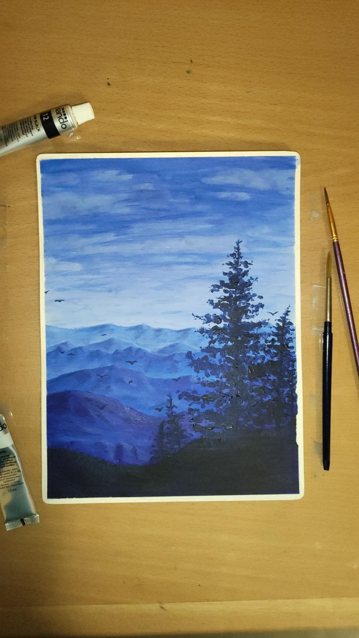 Blue Landscape - image 5 - student project