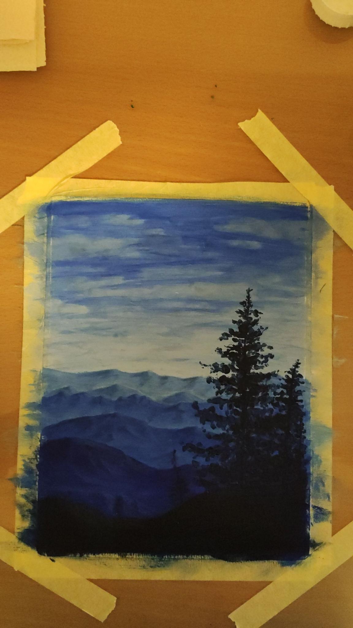 Blue Landscape - image 3 - student project