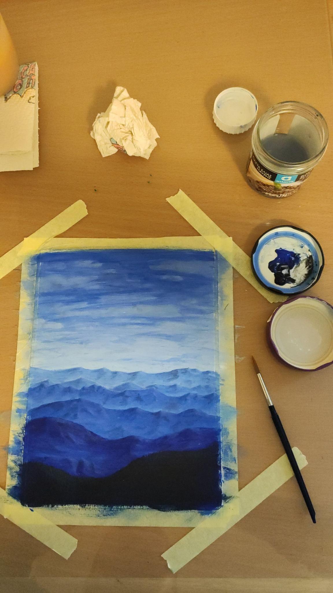 Blue Landscape - image 2 - student project