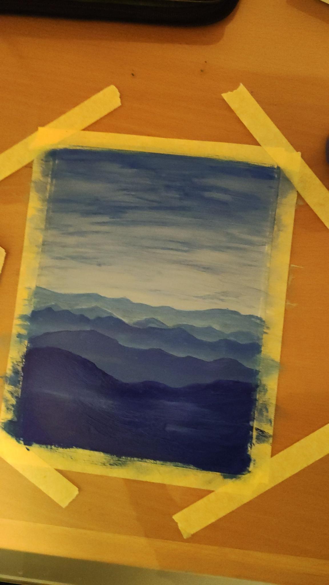 Blue Landscape - image 1 - student project