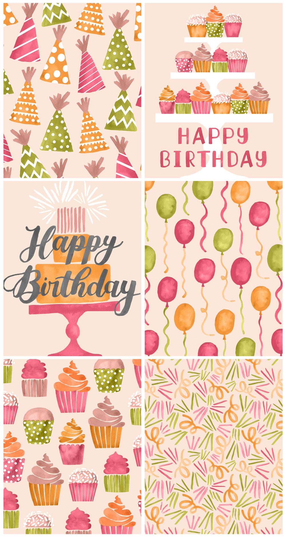 Birthday Fun: New Collection for Art Licensing - image 1 - student project
