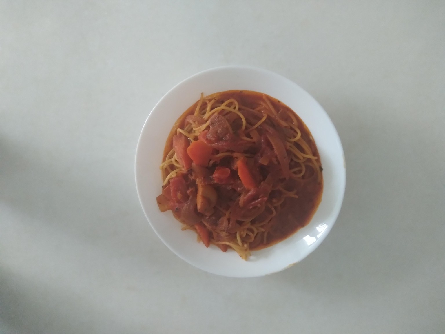 Using pasta sauce to make a pasta - image 1 - student project
