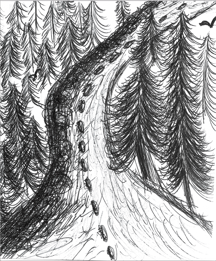 Ink Illustration Inspired by This Class - image 1 - student project