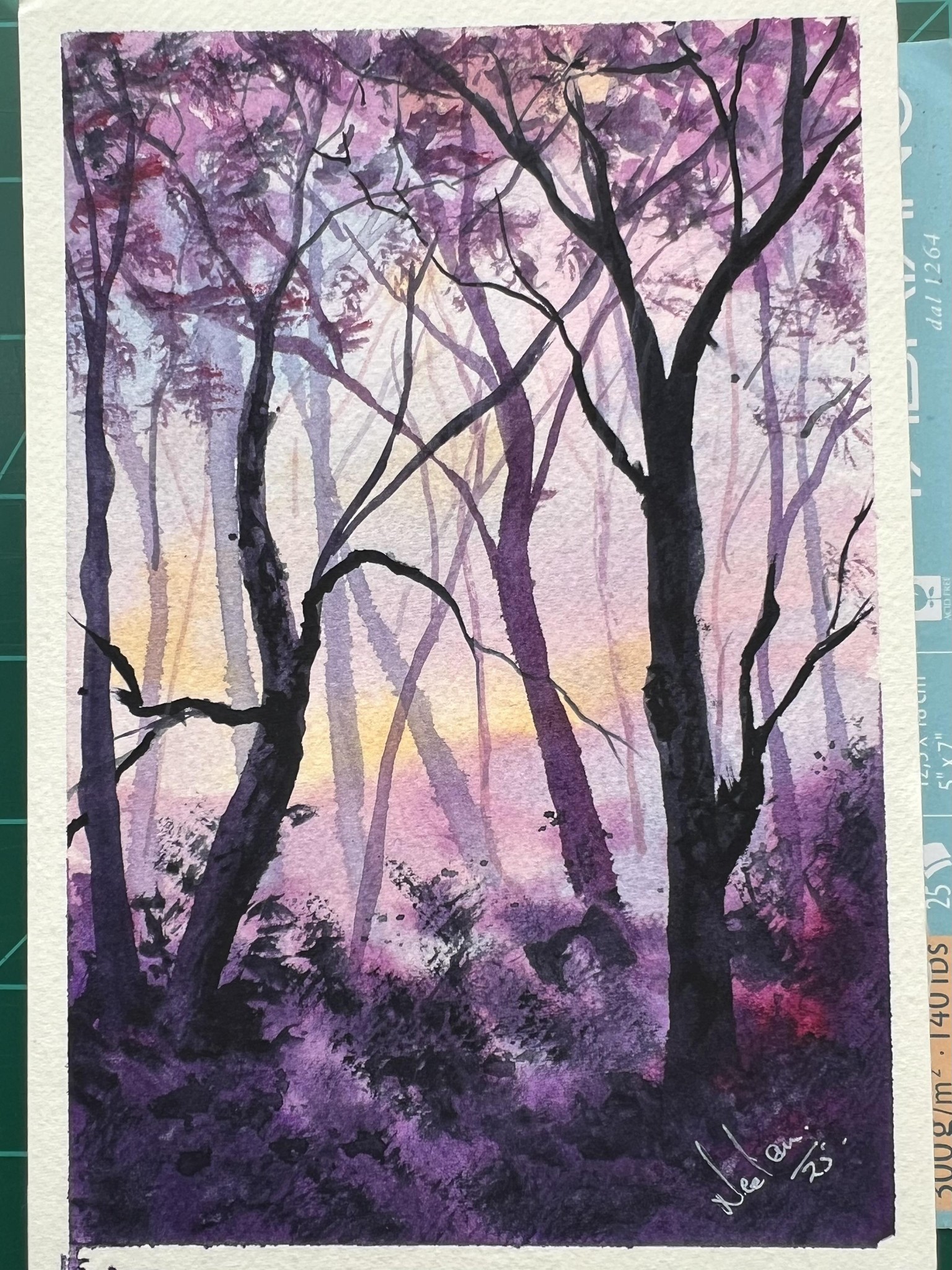 15 Min - watercolor - image 15 - student project