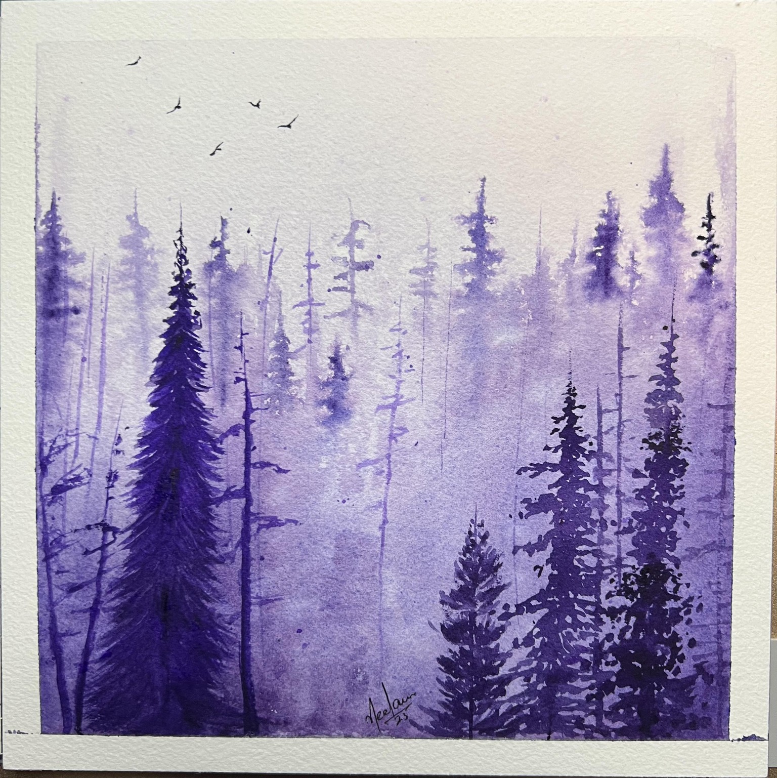 Monochrome Misty landscapes - image 9 - student project