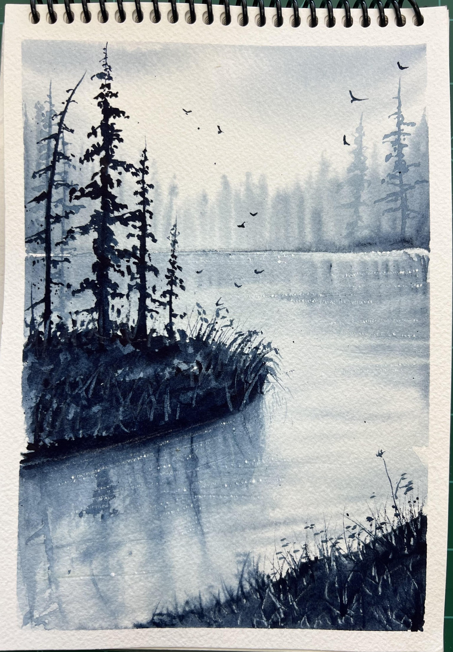 Monochrome Misty landscapes - image 6 - student project