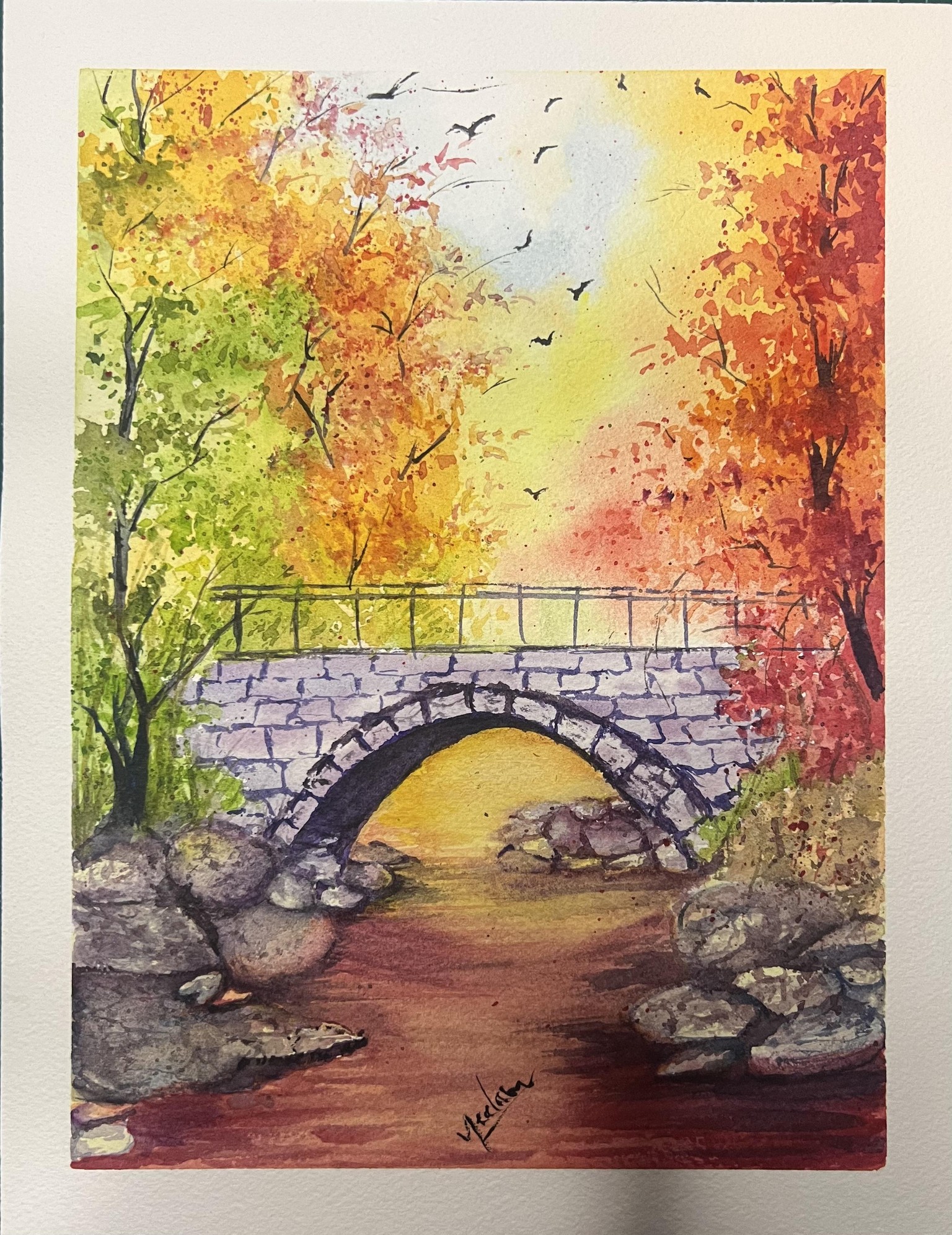 Fall over the bridge - image 1 - student project