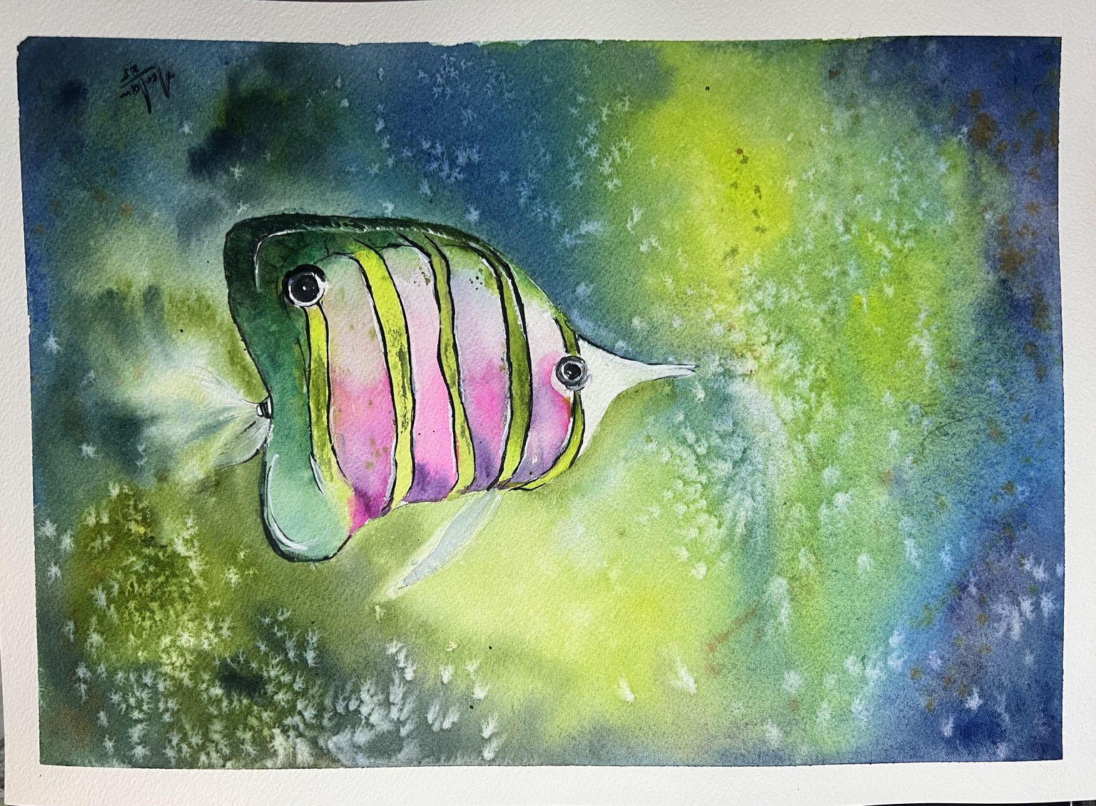 Vibrant Fish - image 1 - student project