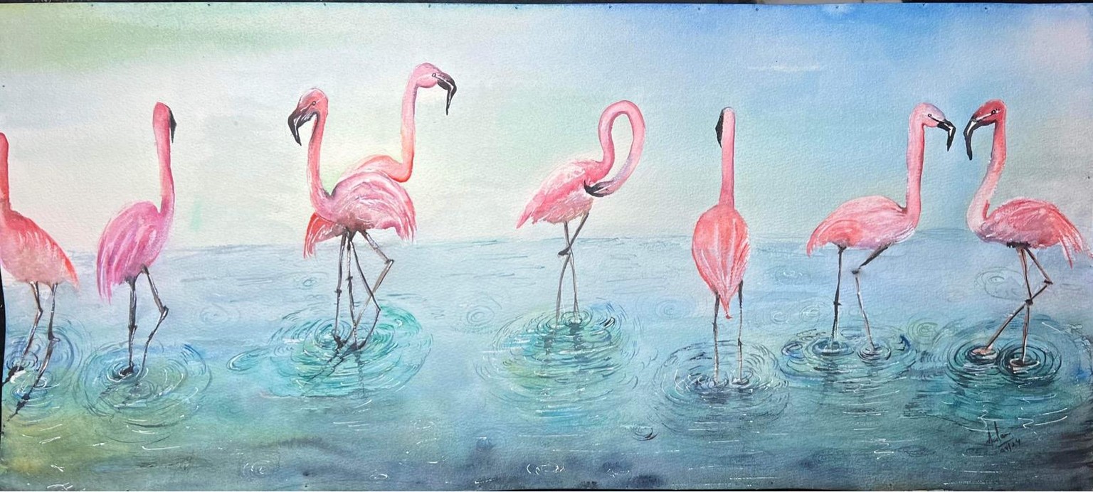 My Flamingo - image 1 - student project