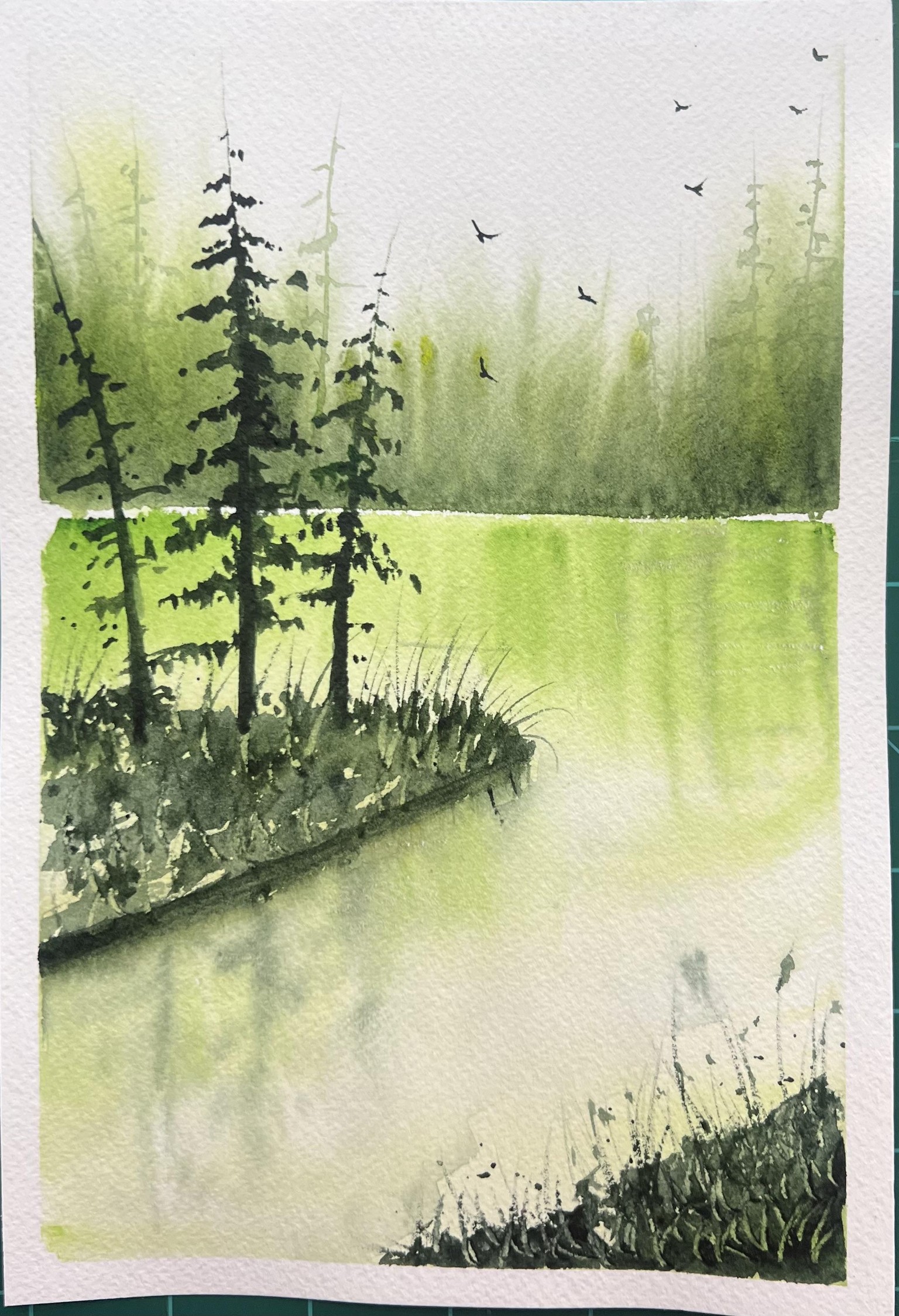 Monochrome Misty landscapes - image 2 - student project