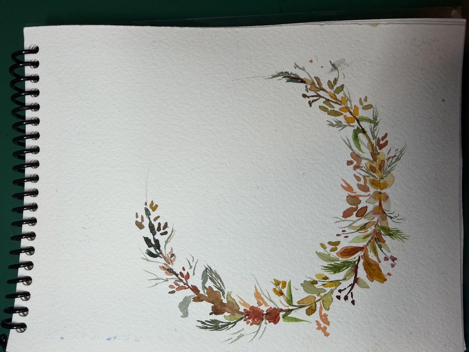 Fall Wreath - image 1 - student project