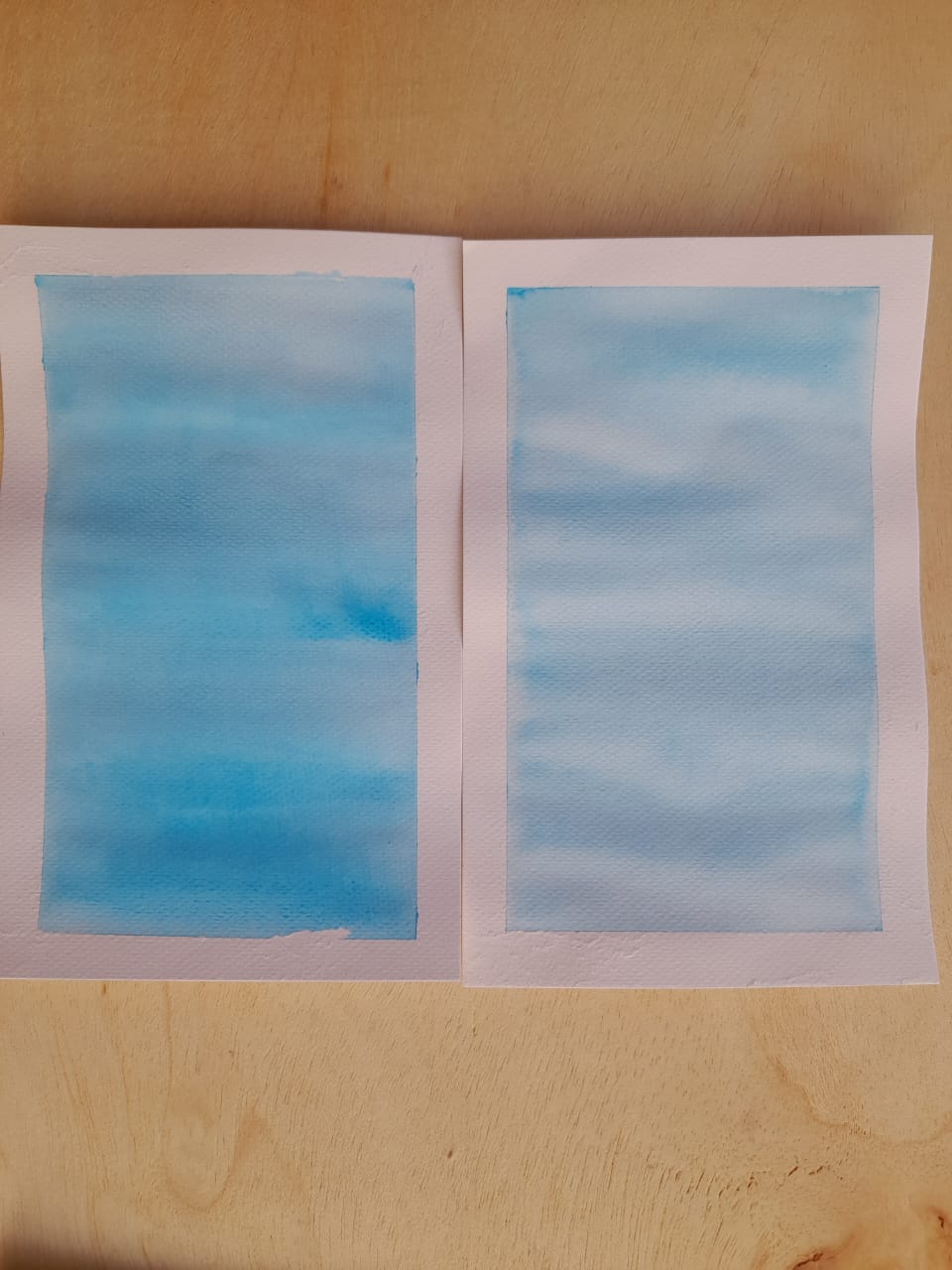 Watercolor flat wash - image 6 - student project