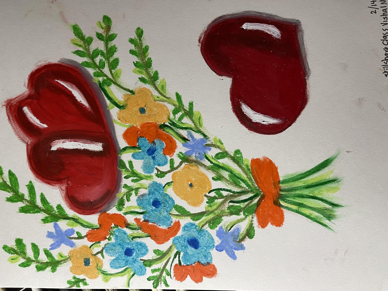 oil Pastels - image 2 - student project
