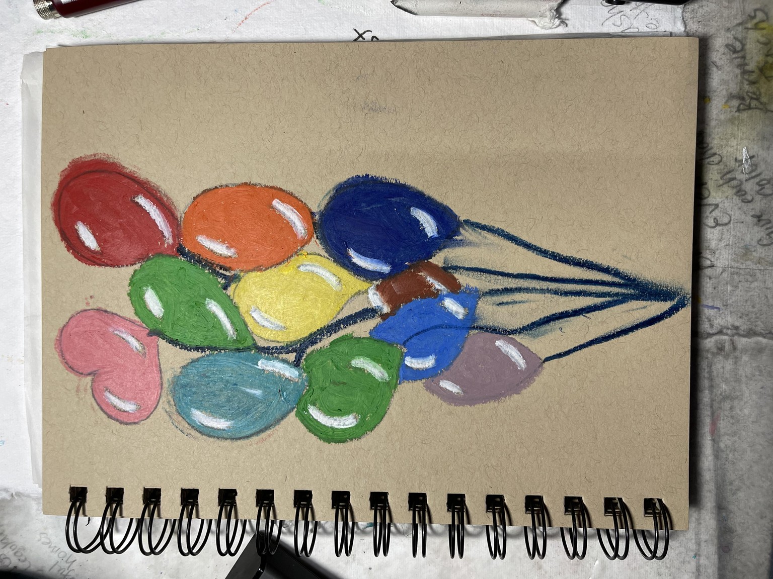oil Pastels - image 1 - student project