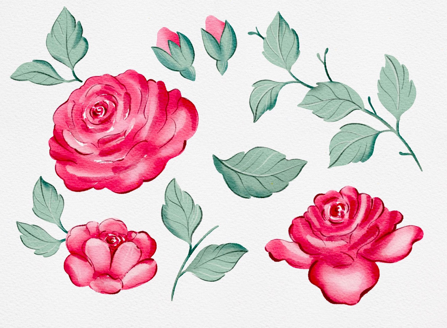 Procreate Watercolors Example Project - image 1 - student project