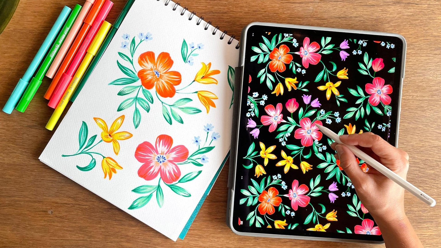 From Sketchbook to Digital: Digitize Your Artwork in Procreate - image 2 - student project